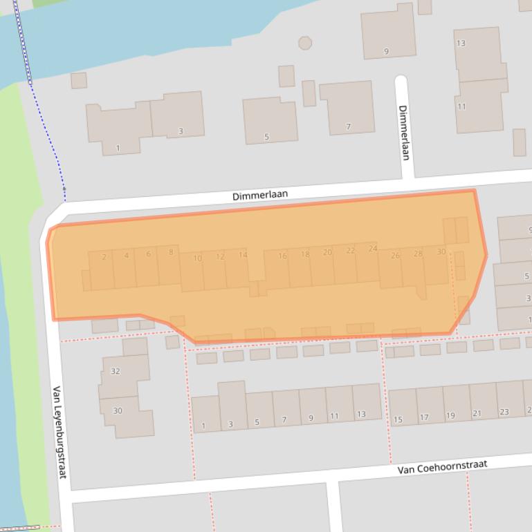 Kaart van postcodegebied 4143BS.