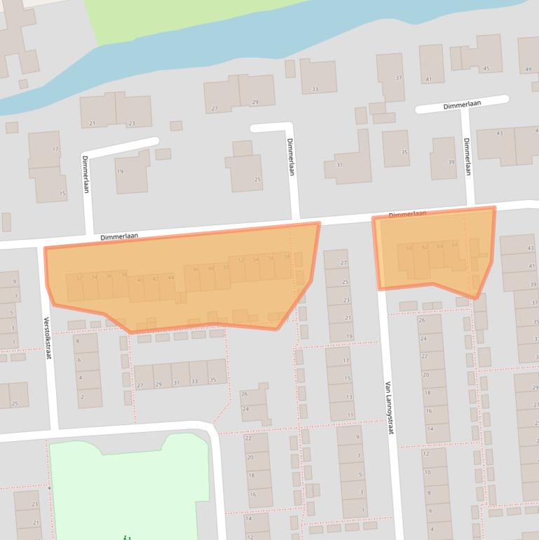Kaart van postcodegebied 4143BT.