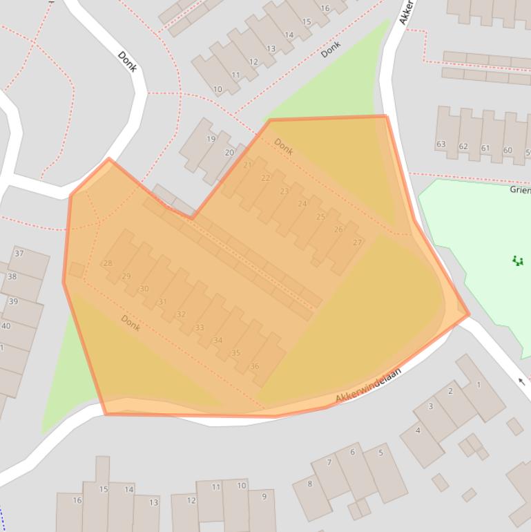 Kaart van postcodegebied 4143CB.