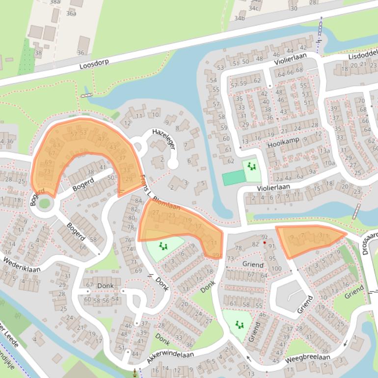 Kaart van postcodegebied 4143CW.