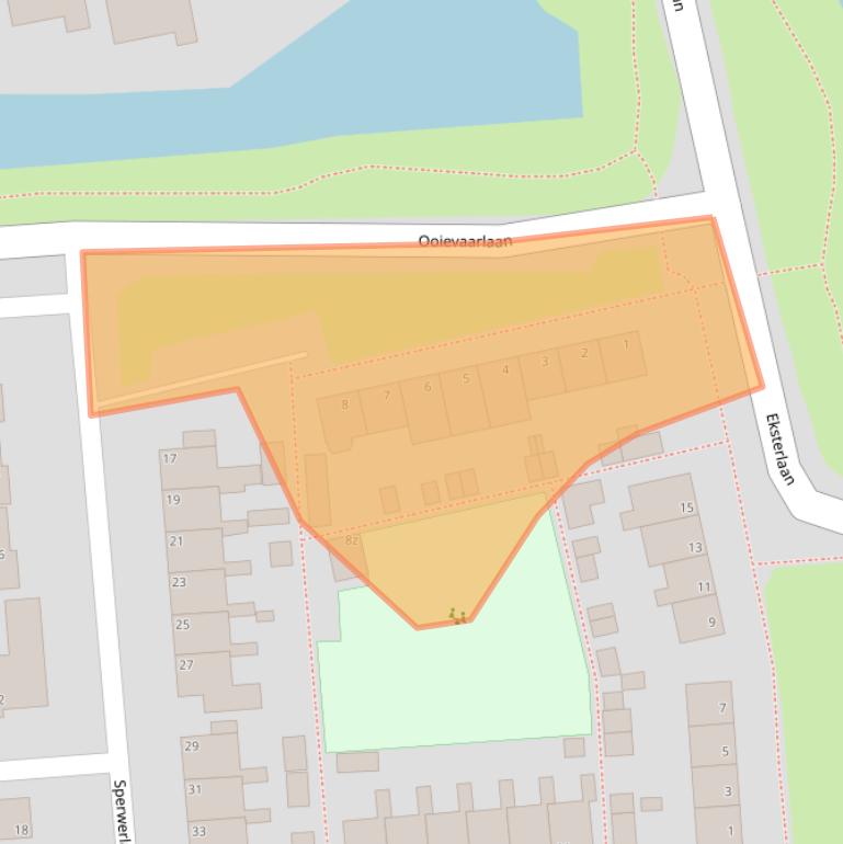 Kaart van postcodegebied 4143DB.