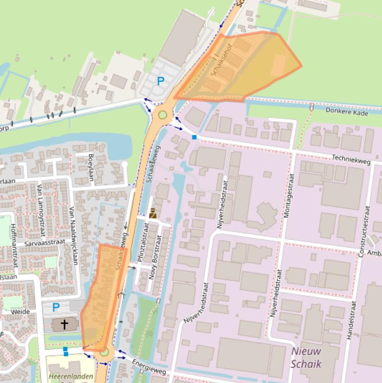 Kaart van postcodegebied 4143HC.