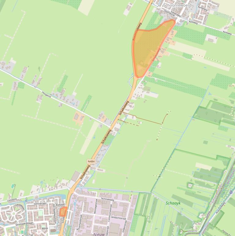 Kaart van postcodegebied 4143HD.