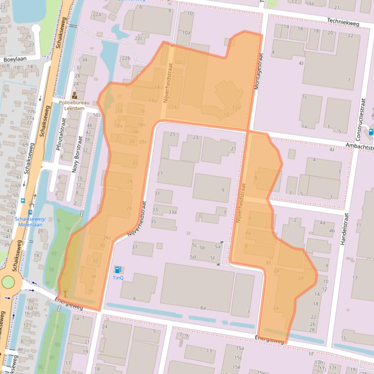 Kaart van postcodegebied 4143HM.