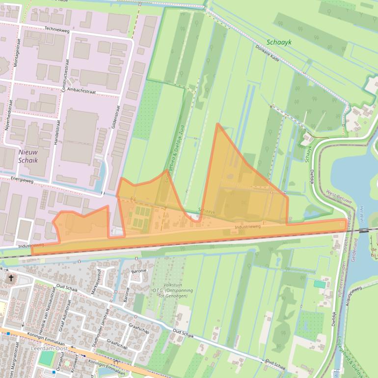 Kaart van postcodegebied 4143HR.