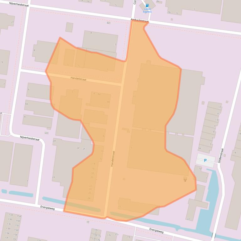 Kaart van postcodegebied 4143HT.