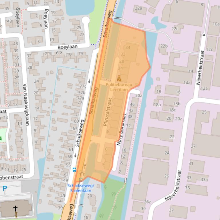 Kaart van postcodegebied 4143JB.
