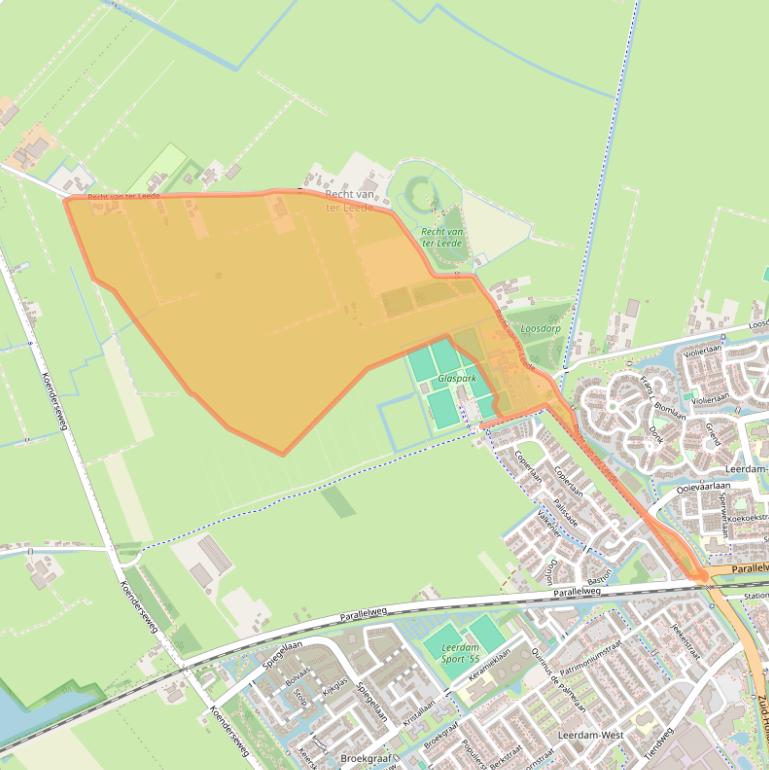 Kaart van postcodegebied 4143LN.