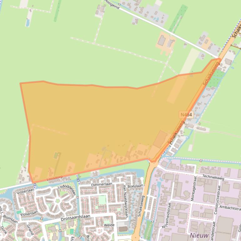 Kaart van postcodegebied 4143LT.