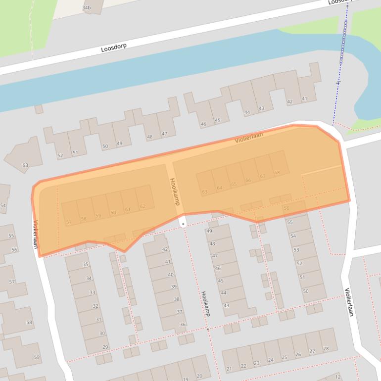 Kaart van postcodegebied 4143VS.