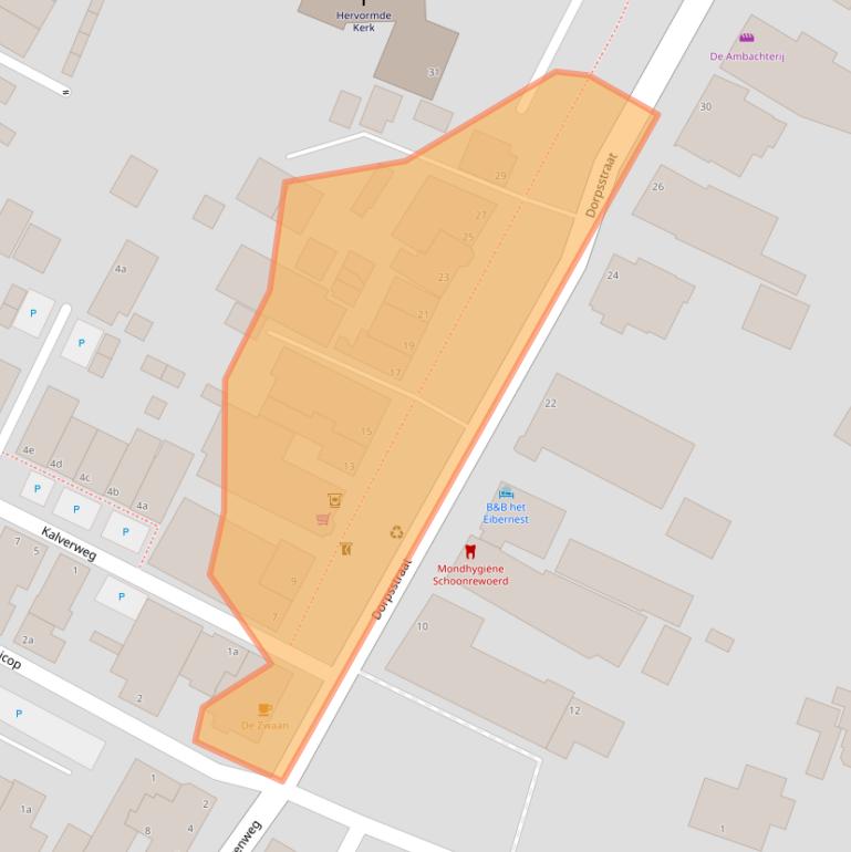 Kaart van postcodegebied 4145KA.