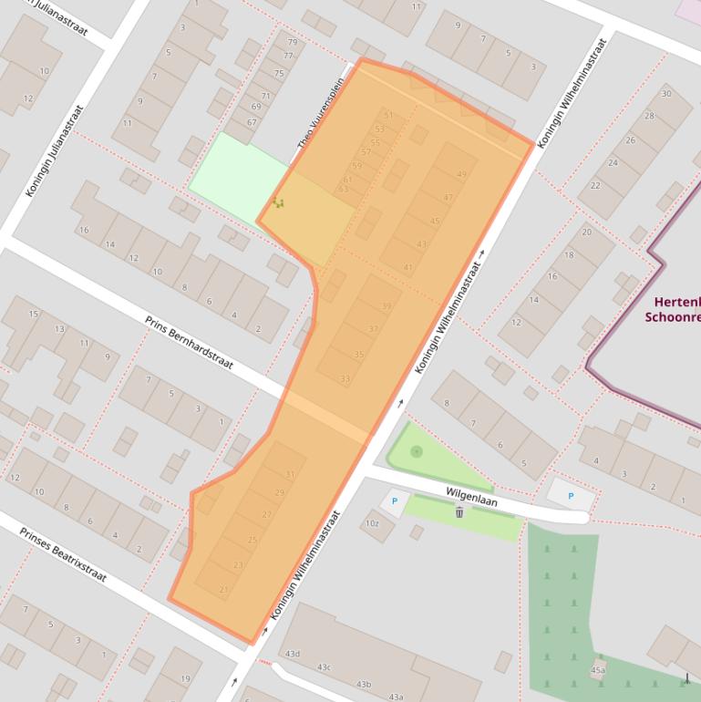 Kaart van postcodegebied 4145KH.