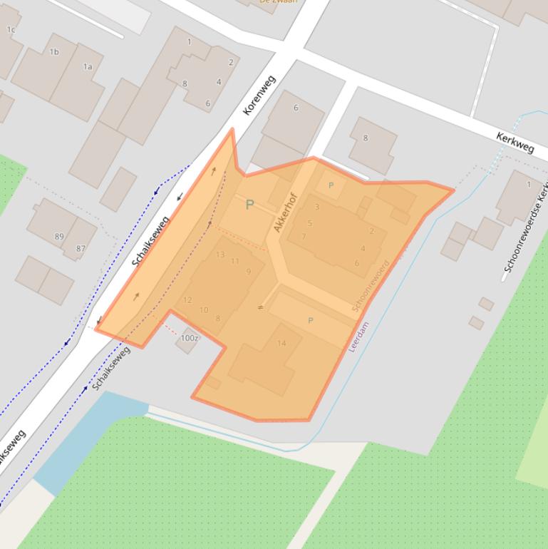 Kaart van postcodegebied 4145LA.