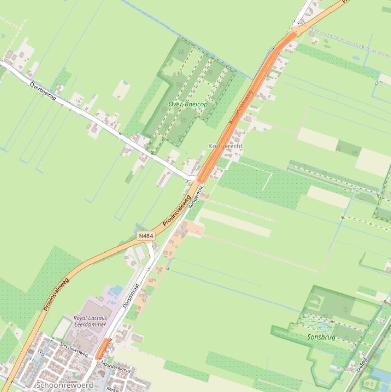 Kaart van postcodegebied 4145NK.