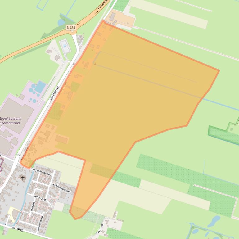 Kaart van postcodegebied 4145NL.