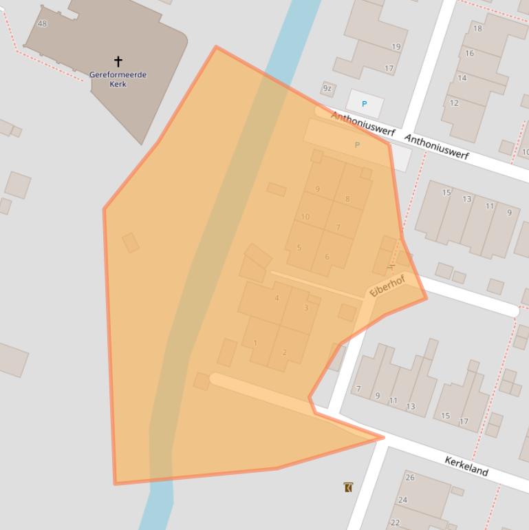 Kaart van postcodegebied 4145NT.