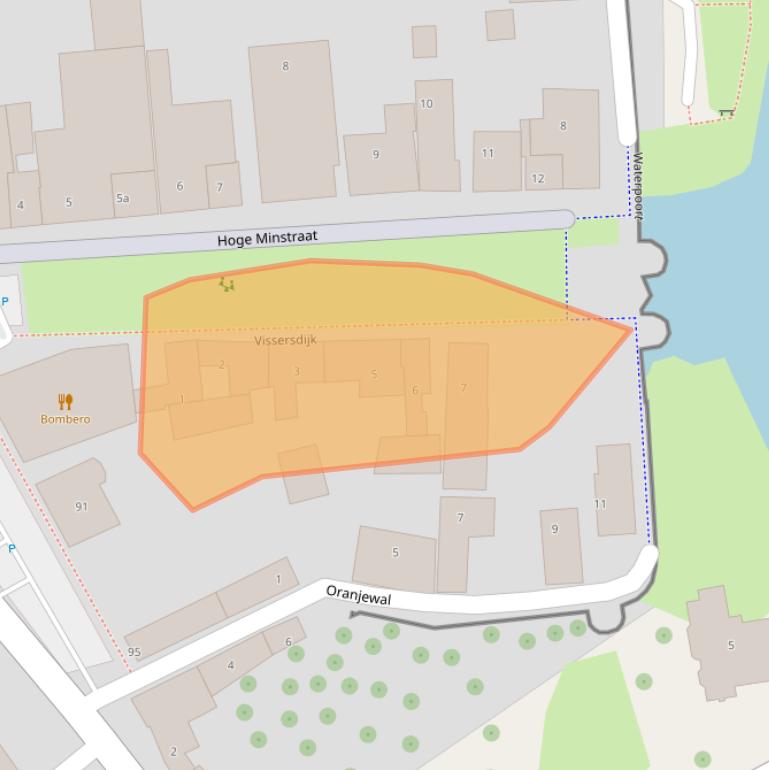 Kaart van postcodegebied 4147CK.