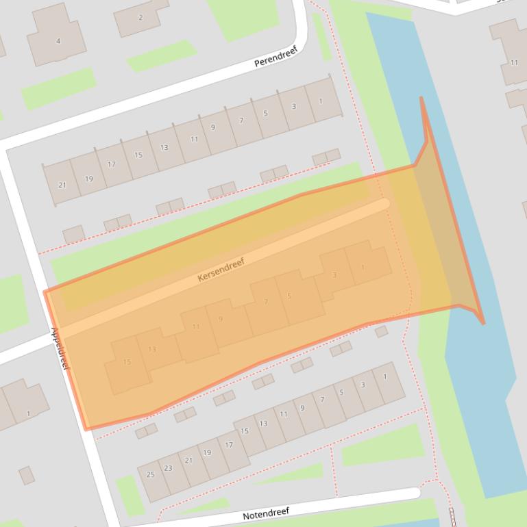 Kaart van postcodegebied 4147HC.