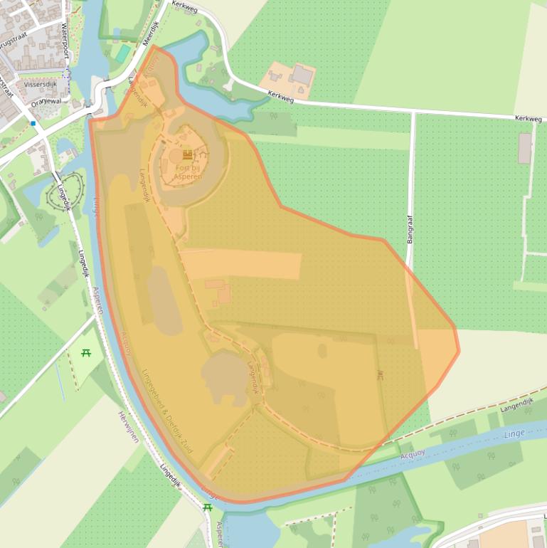 Kaart van postcodegebied 4151BR.