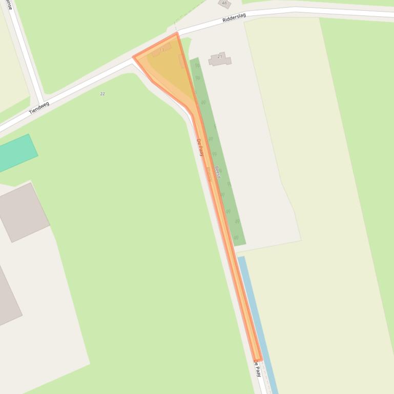 Kaart van postcodegebied 4152GH.