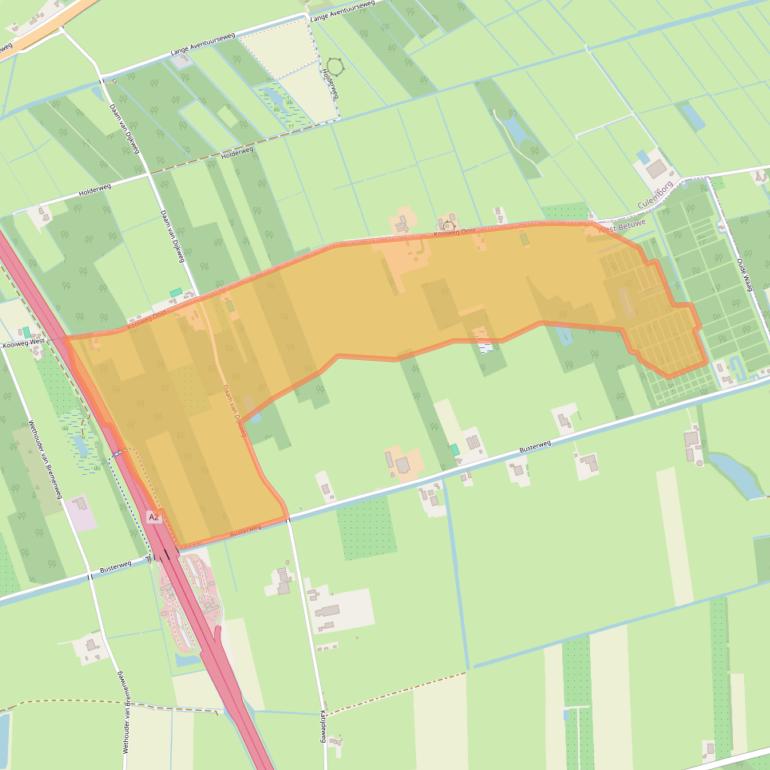 Kaart van postcodegebied 4153RK.