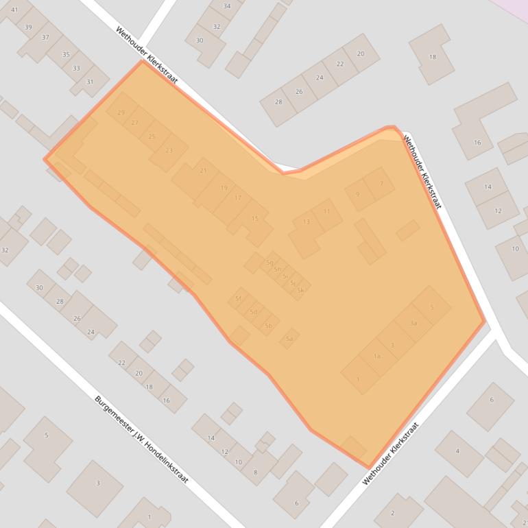 Kaart van postcodegebied 4153VH.