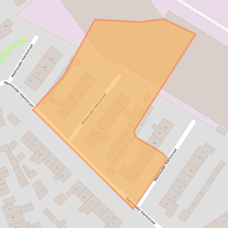 Kaart van postcodegebied 4153VL.