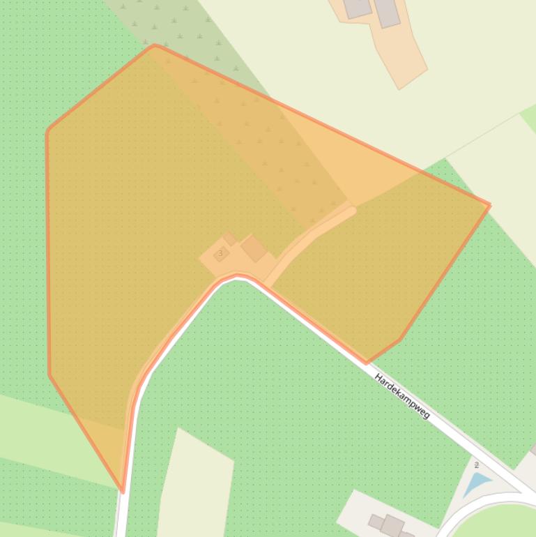 Kaart van postcodegebied 4156AT.