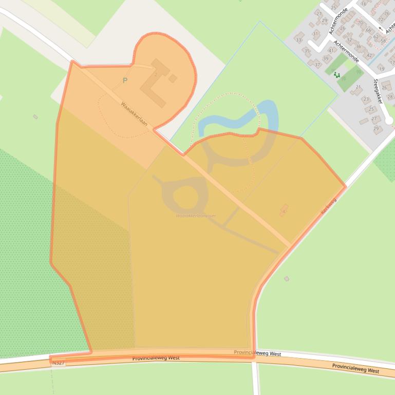 Kaart van postcodegebied 4156AV.