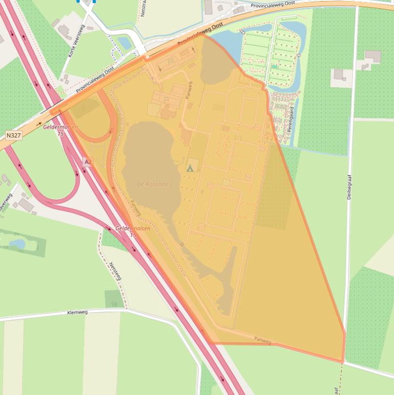 Kaart van postcodegebied 4157PB.