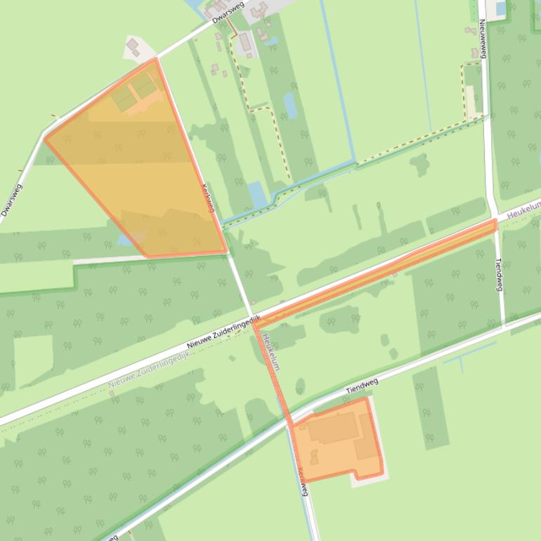 Kaart van postcodegebied 4161JX.