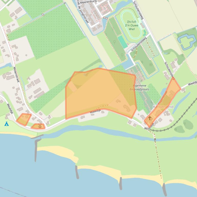 Kaart van postcodegebied 4171CC.