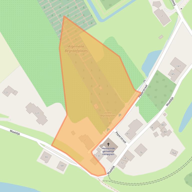 Kaart van postcodegebied 4171CL.