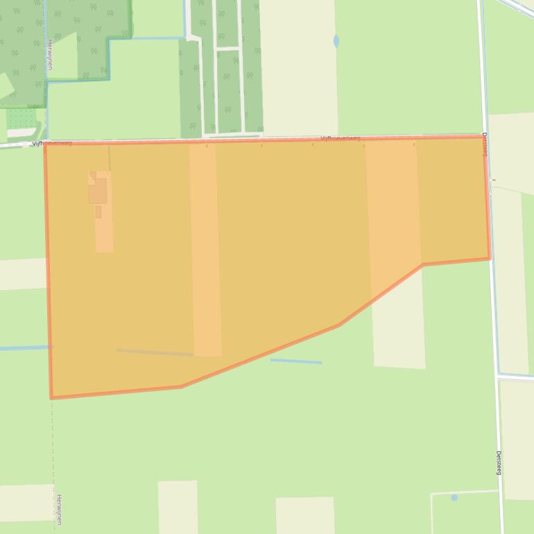 Kaart van postcodegebied 4171KJ.