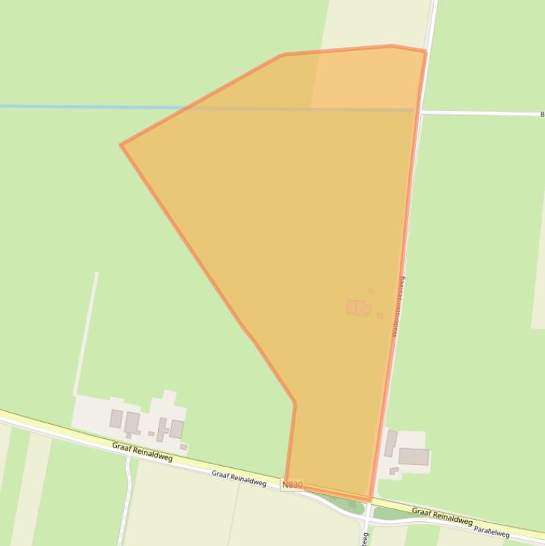 Kaart van postcodegebied 4171LD.