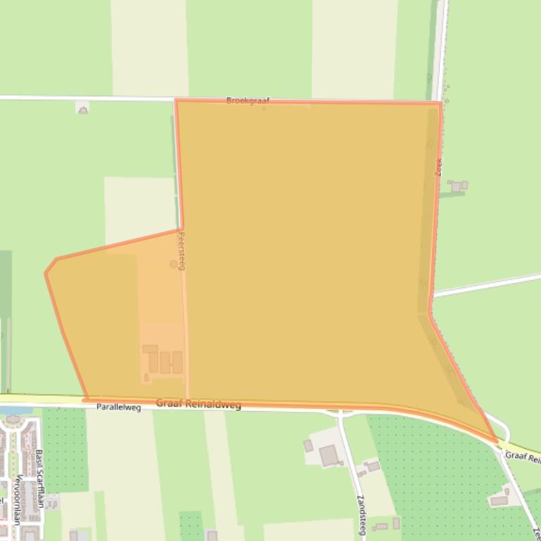 Kaart van postcodegebied 4171LE.