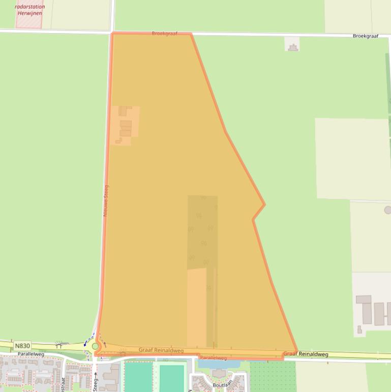 Kaart van postcodegebied 4171LG.