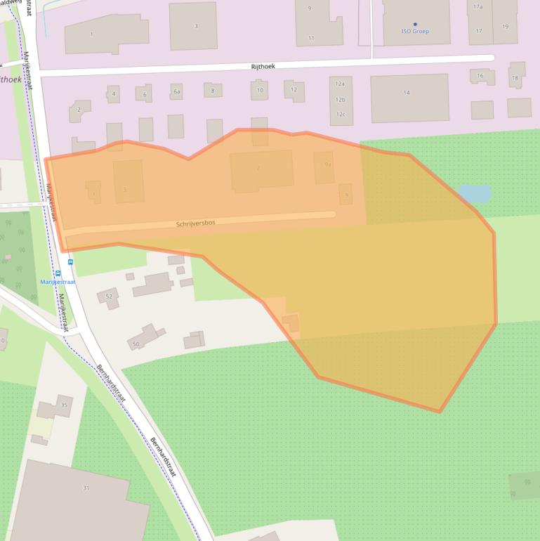 Kaart van postcodegebied 4175EZ.