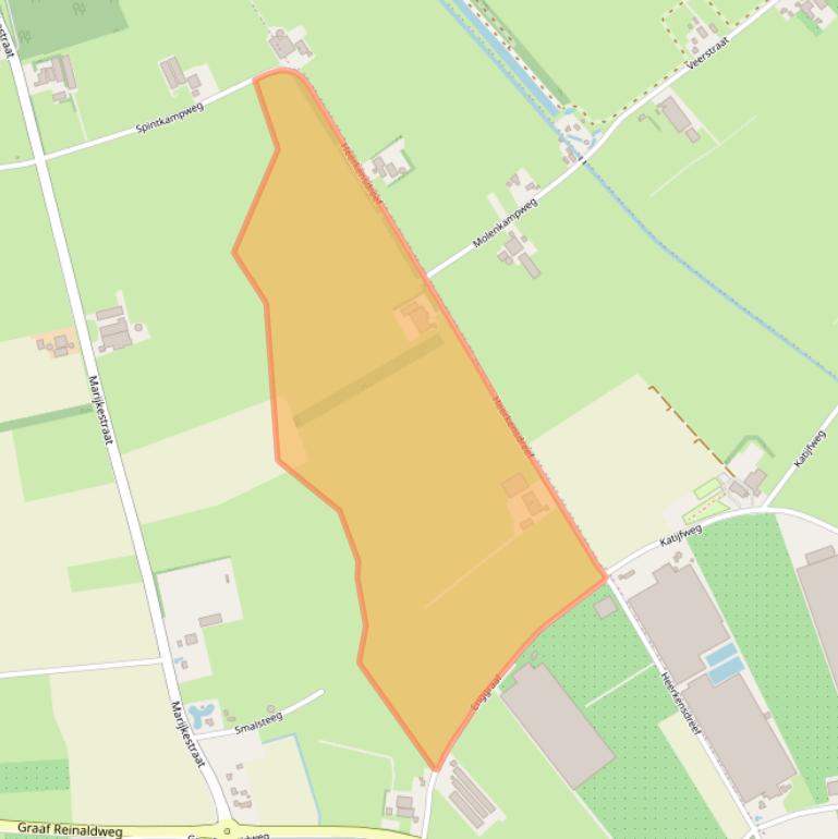 Kaart van postcodegebied 4175LK.