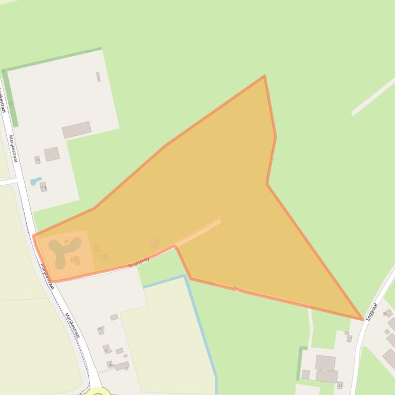 Kaart van postcodegebied 4175LL.