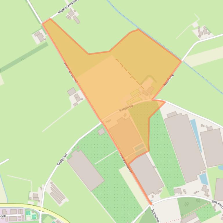 Kaart van postcodegebied 4176LV.