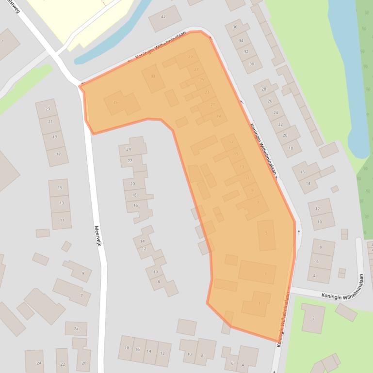 Kaart van postcodegebied 4181AT.