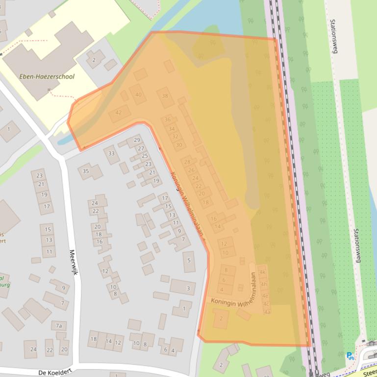 Kaart van postcodegebied 4181AV.