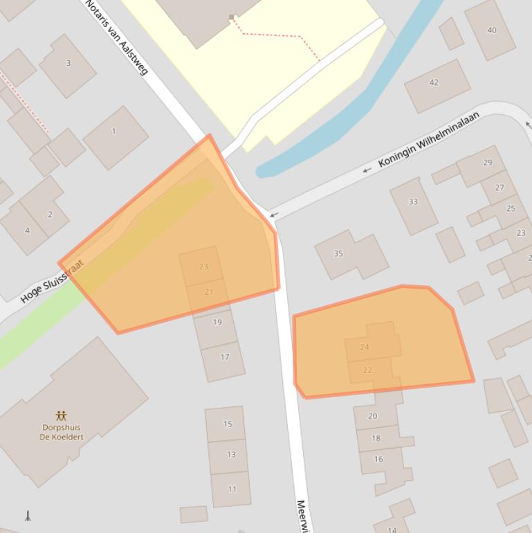 Kaart van postcodegebied 4181AX.