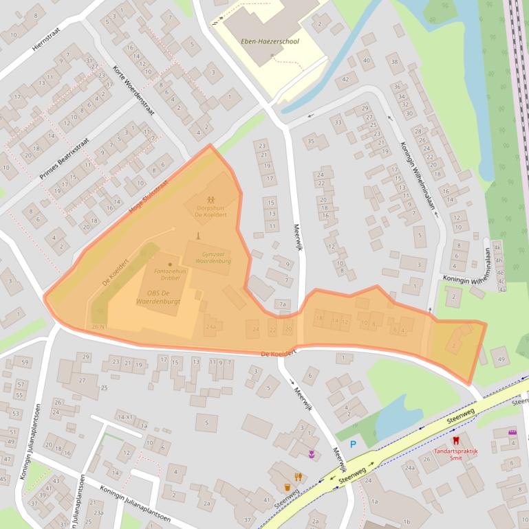 Kaart van postcodegebied 4181CK.