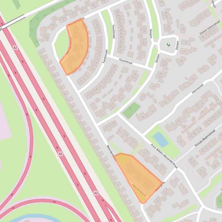 Kaart van postcodegebied 4181DB.