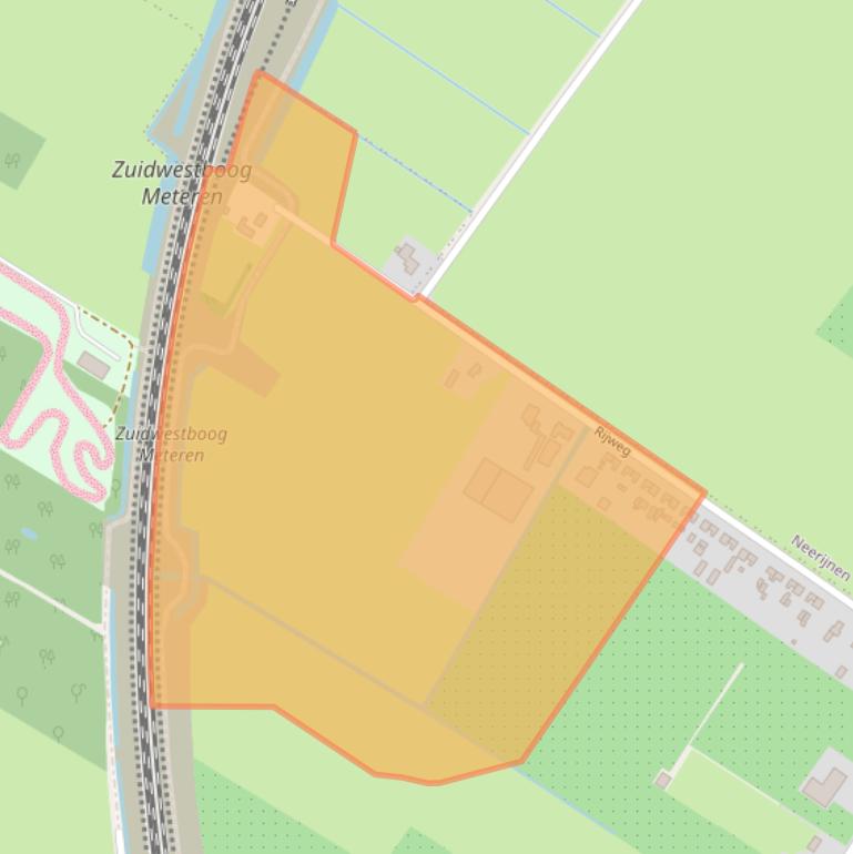 Kaart van postcodegebied 4181PR.