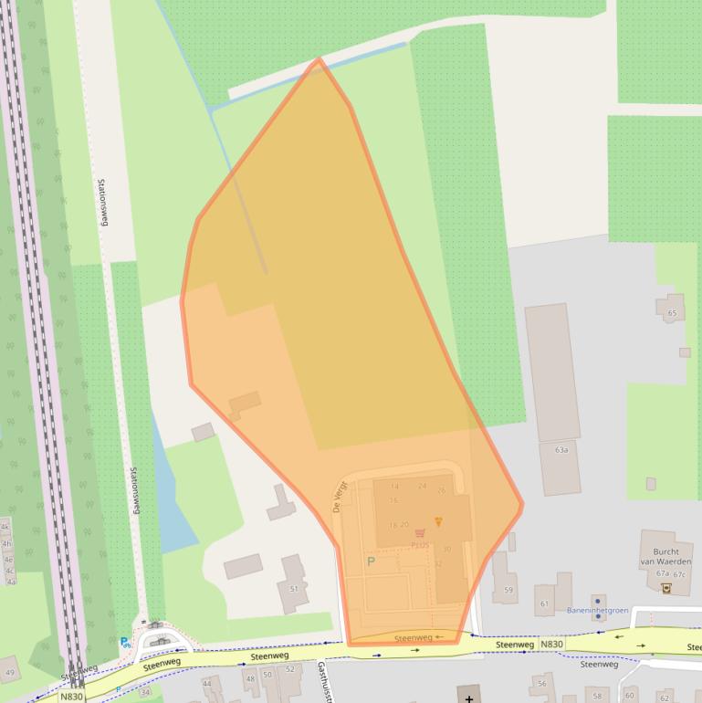 Kaart van postcodegebied 4181RA.