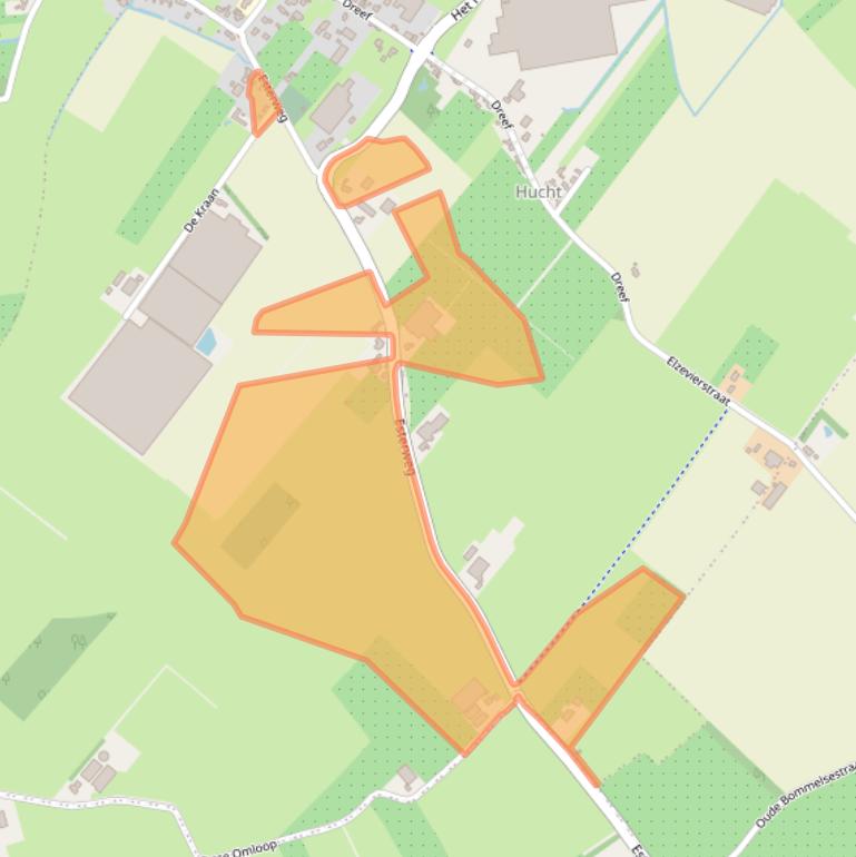 Kaart van postcodegebied 4185NN.