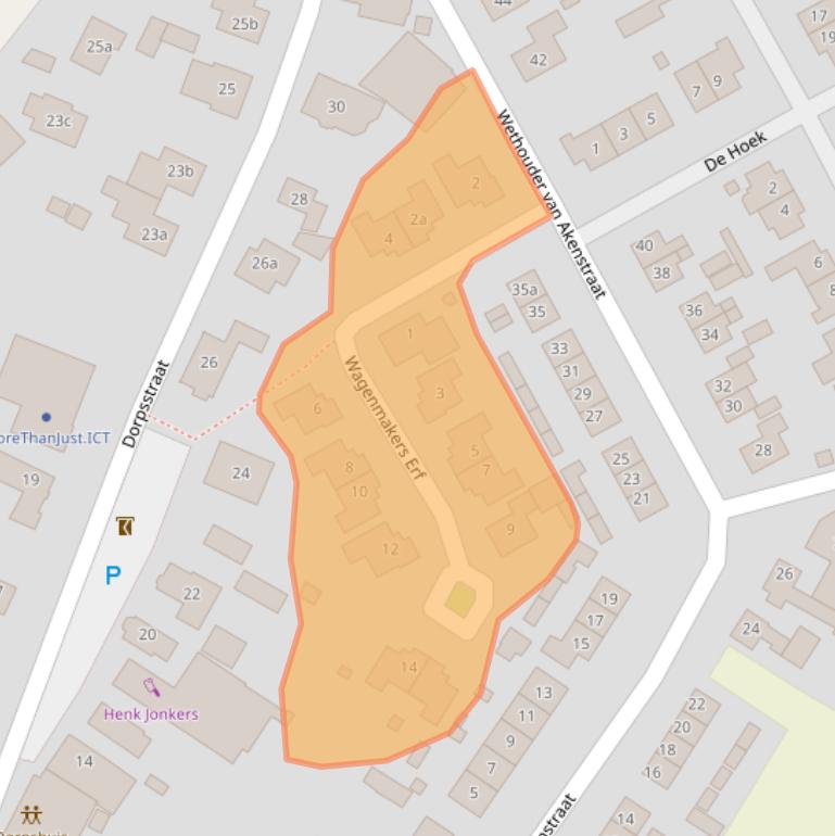 Kaart van postcodegebied 4185NX.